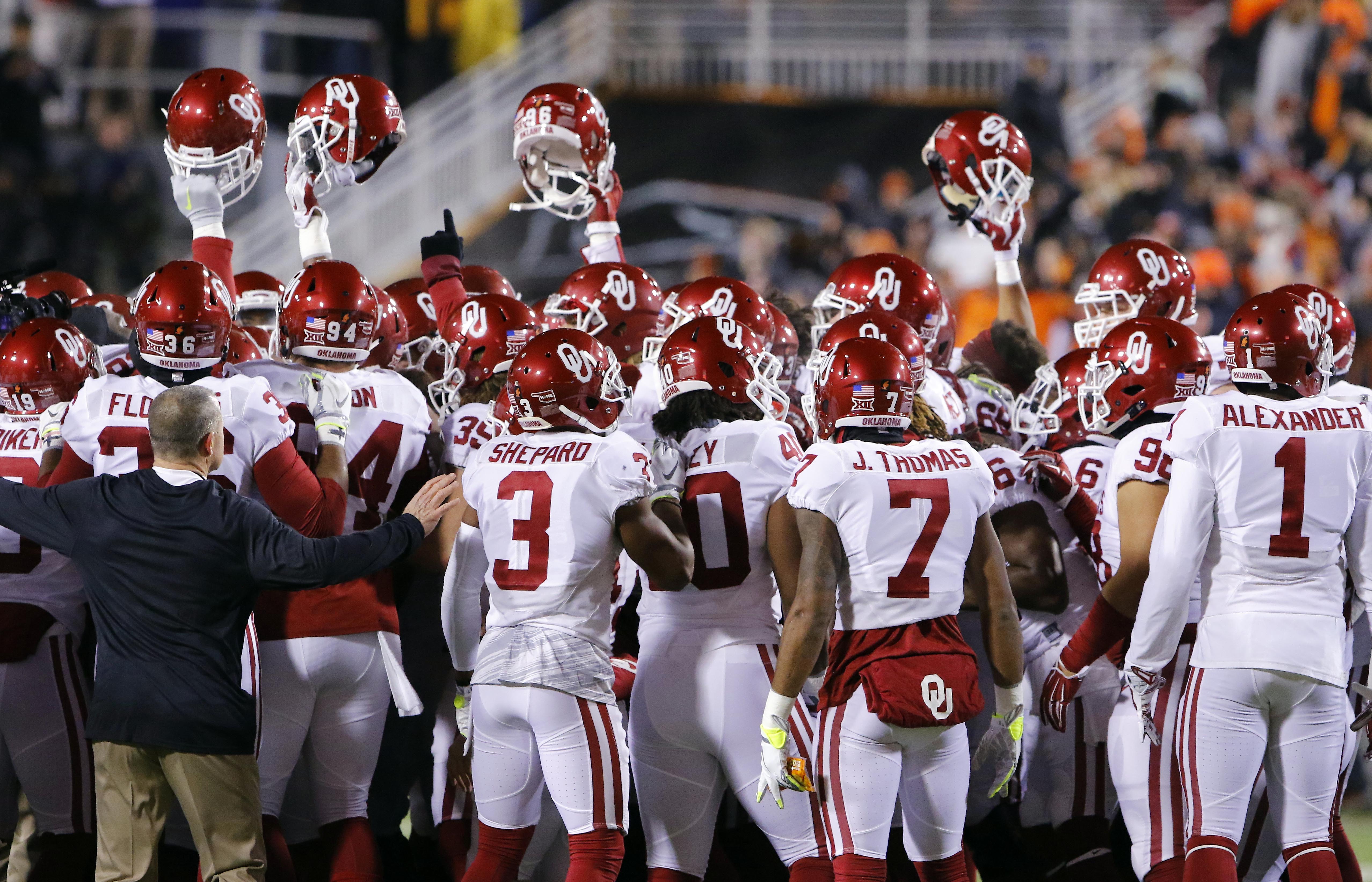 Oklahoma Sooners shouldn't be in 2015 College Football Playoff