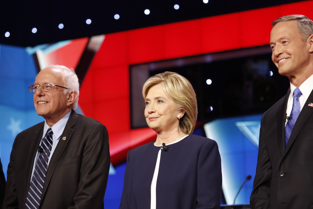 Hillary1221a Hillary Clinton speaks during the Democratic presidential primary debate Saturday at Saint Anselm College in Manchester N.H