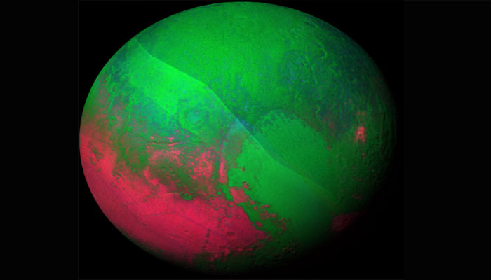 NASA spreads holiday cheer gives Pluto a Christmas makeover