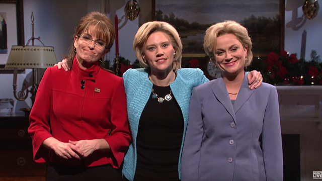 Amy Poehler & Kate McKinnon Play Dueling Hillary Clintons on