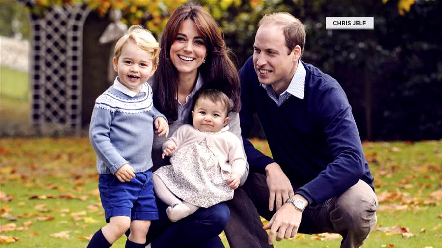 Uh Oh: People Think the Royal Family Photoshopped Princess Charlotte in Their Christmas Card