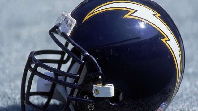 San Diego Chargers helmet