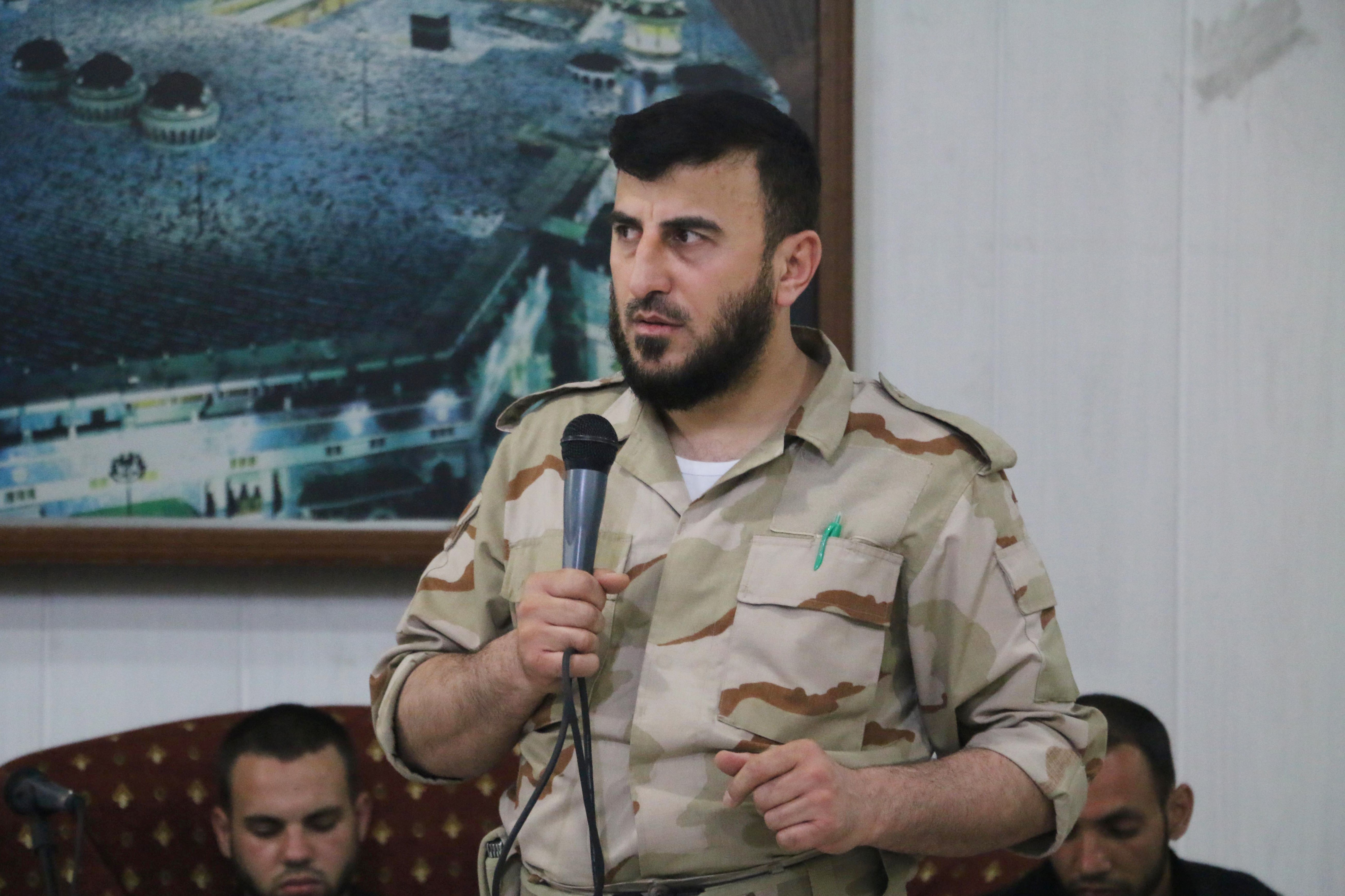 Zahran Alloush head of the powerful Jaish al Islam Syrian rebel group was killed along with five other commanders