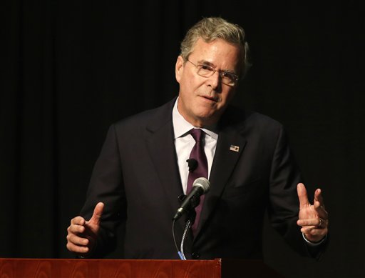 Jeb Bush in Ocala today for town hall meeting