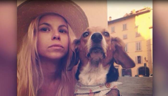 An Italian news agency said American artist Ashley Olsen was found dead in her apartment in Italy on Saturday