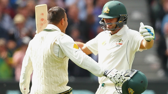 Joe Burns and Usman Khawaja