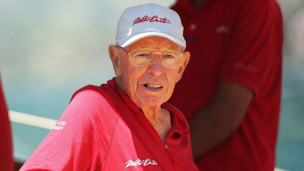 Bob Oatley won the last of his eight Sydney to Hobart titles in 2014