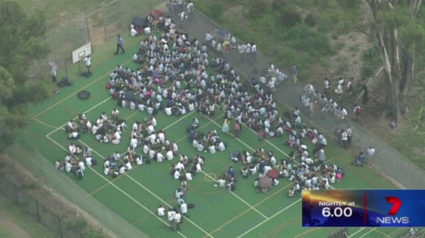 Bomb threat Pupils from Penrith High School are evacuated