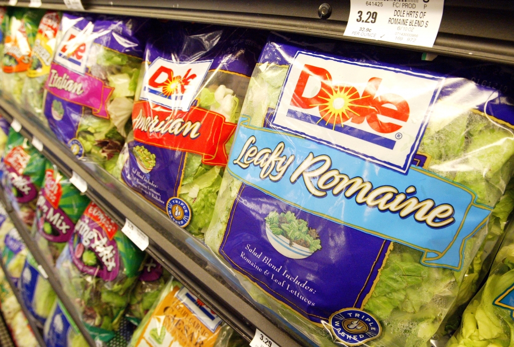 San Francisco California. Packaged salad which was near non-existent a decade ago has become the second fastest selling item on grocery