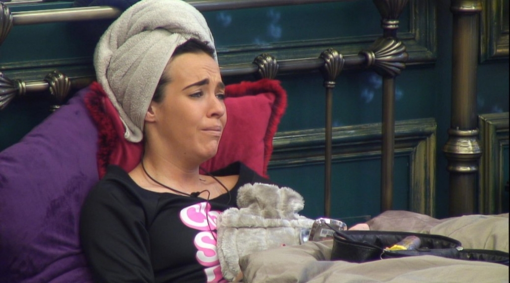 Celebrity Big Brother Nobody could quite understand why Stephanie was still sulking after Jeremy and Tiff's cheeky kiss