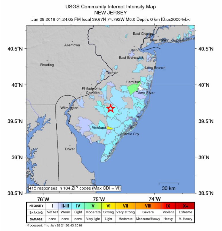 Earthquake-like sonic booms hit New Jersey, other parts of East Coast