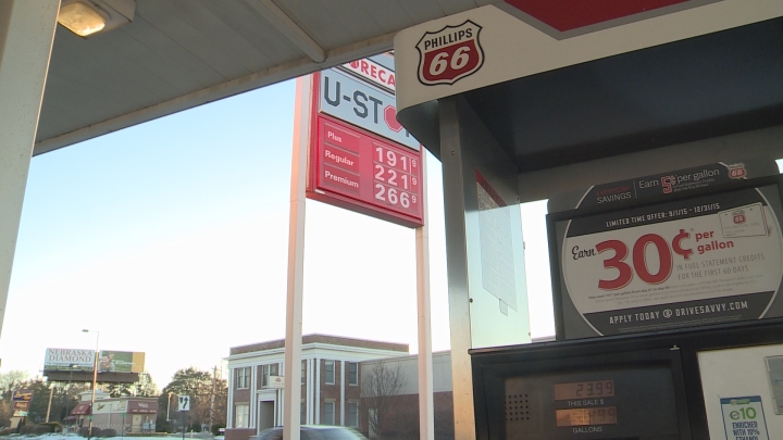 The annual average for a gallon of gas in 2015 was $2.40. Not bad when you think about to the spring of 2014 when a gallon of gas in Lincoln would cost you close to $4.00 a gallon. And as we close the book on 2015 the national average for a gallon of gas