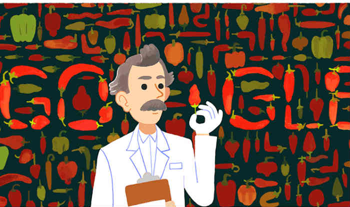 Who was Wilbur Scoville? Spicy food fans will love today's special Google doodle