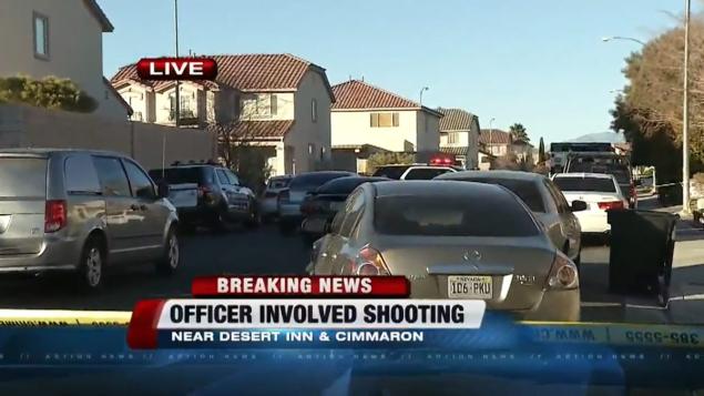 An unnamed suspect is dead after police fatally shot him in Las Vegas when they mistook his cell phone for a gun