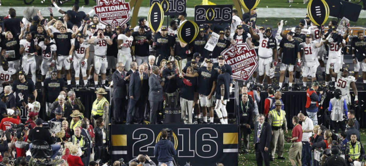 Final Top 25 Alabama wins 10th AP national title