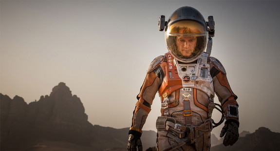 Matt Damon as Mark Watney in ‘The Martian