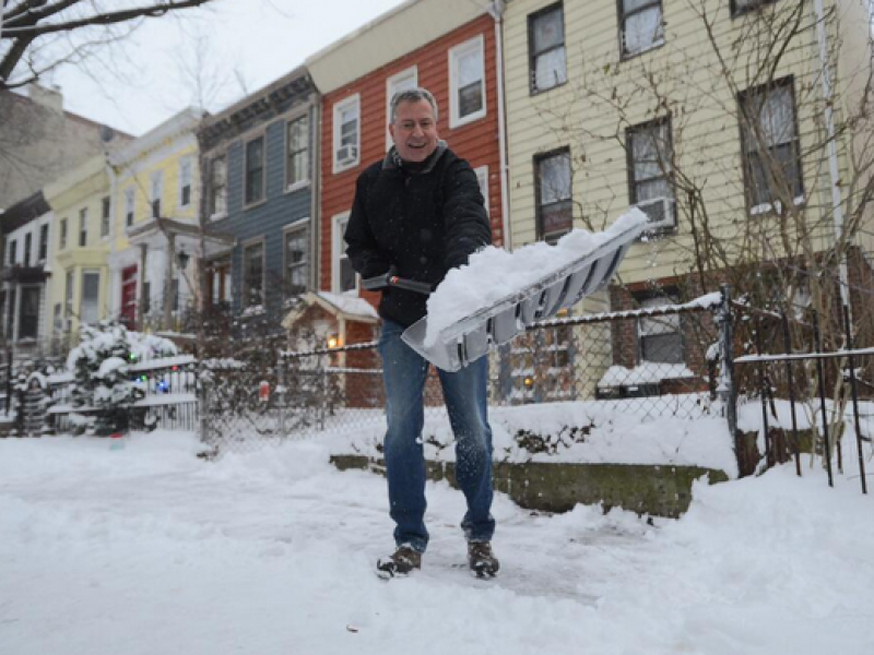 NYC Blizzard 2016 Mayor Declares Winter Weather Emergency