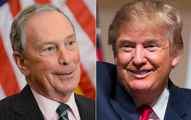 Michael Bloomberg is understood to have a cordial social relationship with Donald Trump