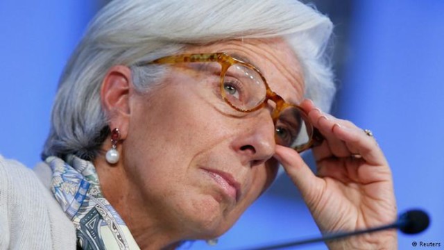 Ms Lagarde threw her hat into the ring during an appearance on French television