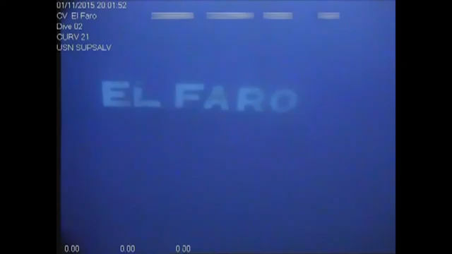 WATCH: NTSB Releases Video of El Faro Container Ship Wreckage