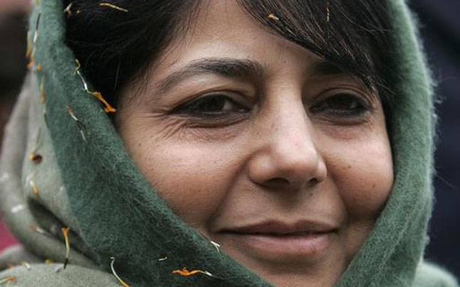 PDP chief Mehbooba Mufti