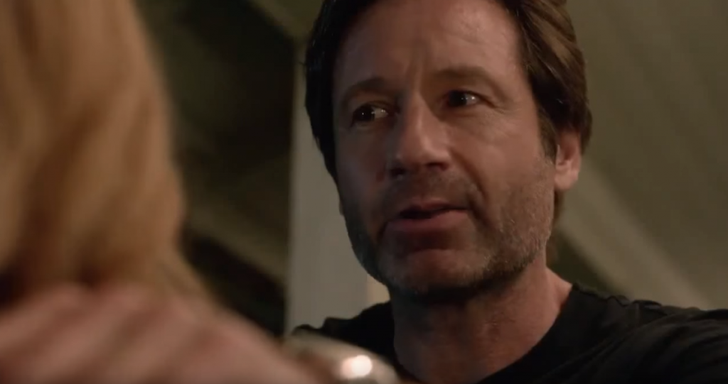 Mulder bares all! David Duchovny will be stripping off in the new X Files