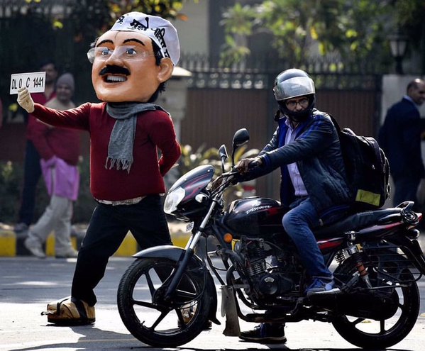 New Delhi Jan 1 Delhi government’s odd-even scheme on car movement to curb pollution in the national capital started on Friday