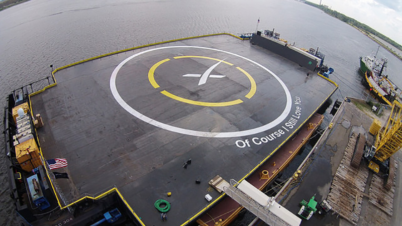 SpaceX Wants to Land a Rocket on an Ocean Barge Yet Again