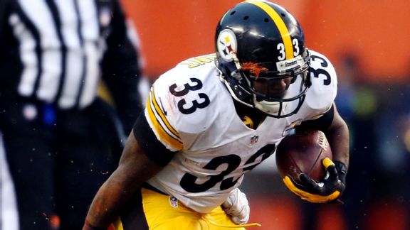 Williams out Toussiant in for Steelers against Bengals