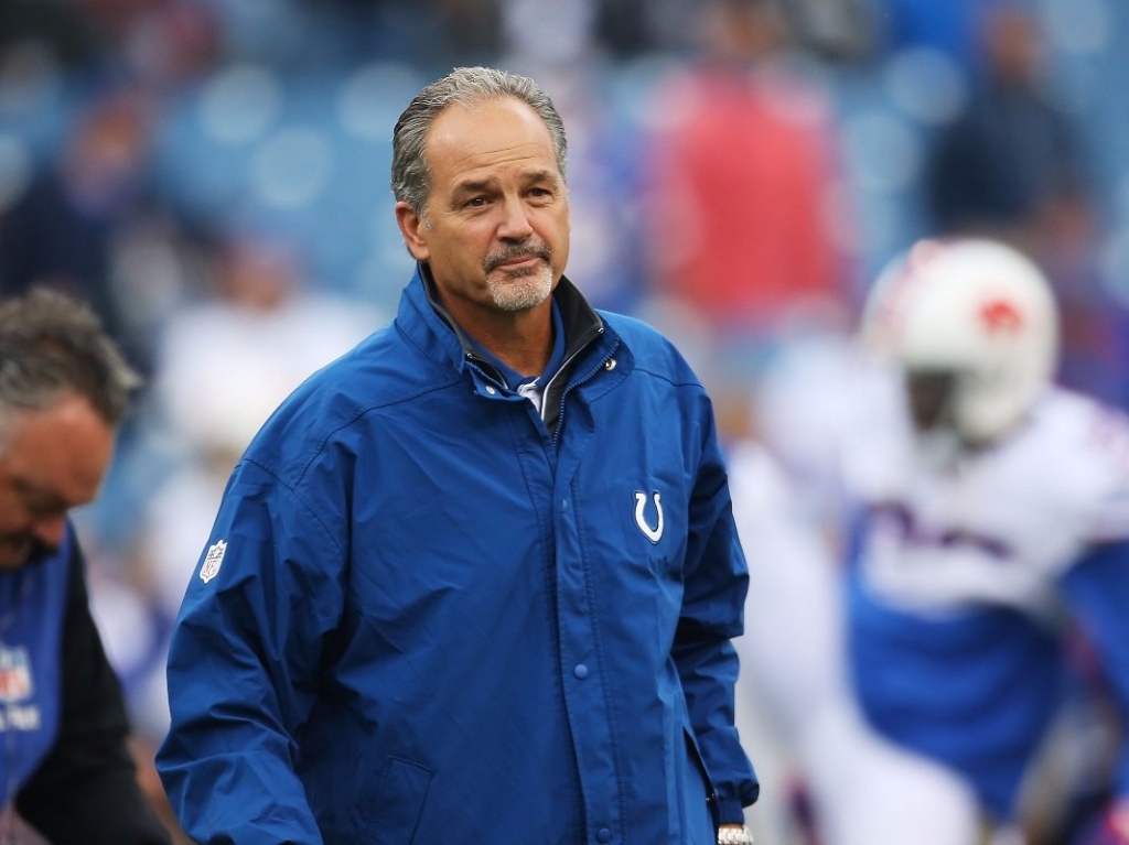 Tom Szczerbowski  GettyChuck Pagano will be back with the Colts in 2016