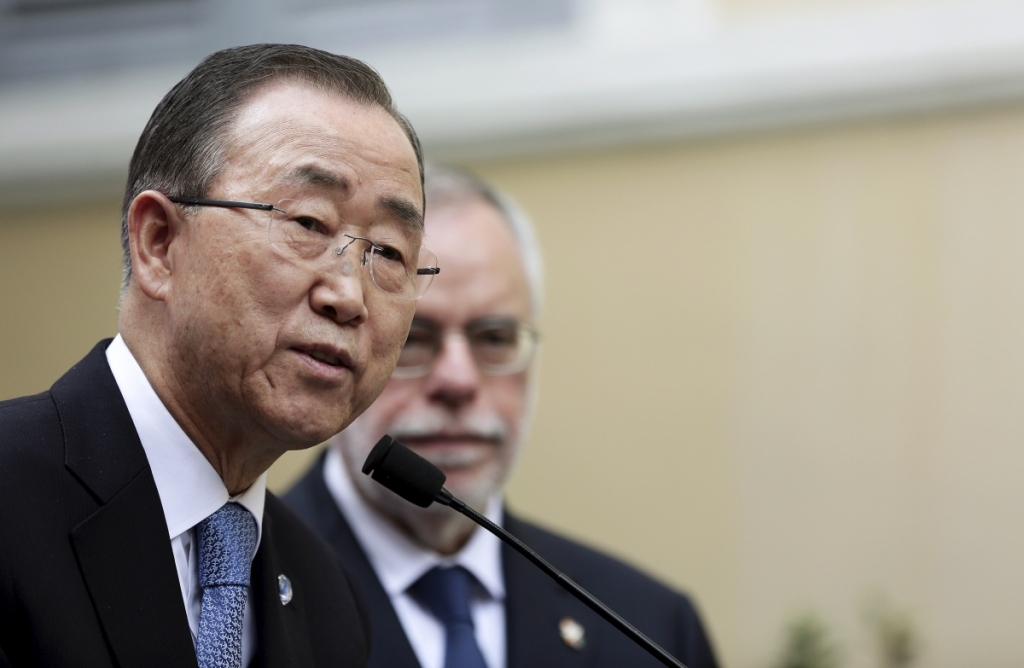 UN Ban Ki Moon Israel Palestine