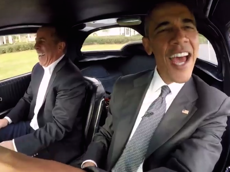 Jerry Seinfeld x President Obama: Comedians in Cars Getting Coffee