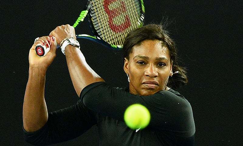 Williams is chasing her seventh Australian crown and 22nd Grand Slam title. &mdash AFP