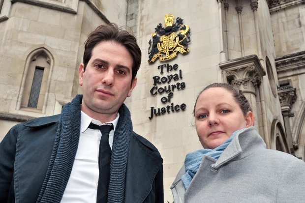 Charles Keidan and Rebecca Steinfeld will now go to the Court of Appeal to call for “civil partnership equality”
PA