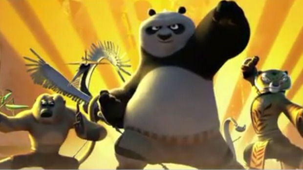 A still from Kung Fu Panda 3