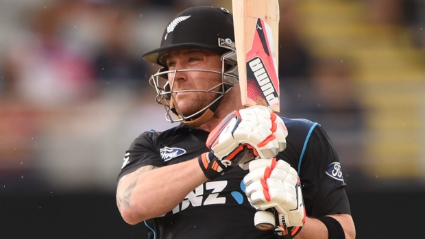 Black Caps captain Brendon McCullum