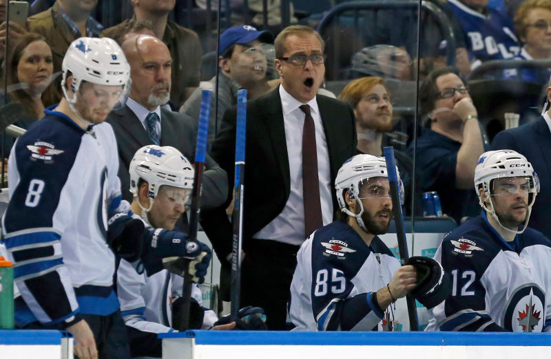 Jets Coach Paul Maurice Ejected By Laughing Ref