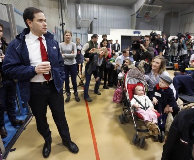 The Latest: Rubio to pursue Rand Paul supporters