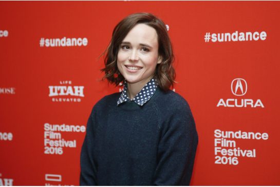 Ellen Page at an appearance in Toronto in January