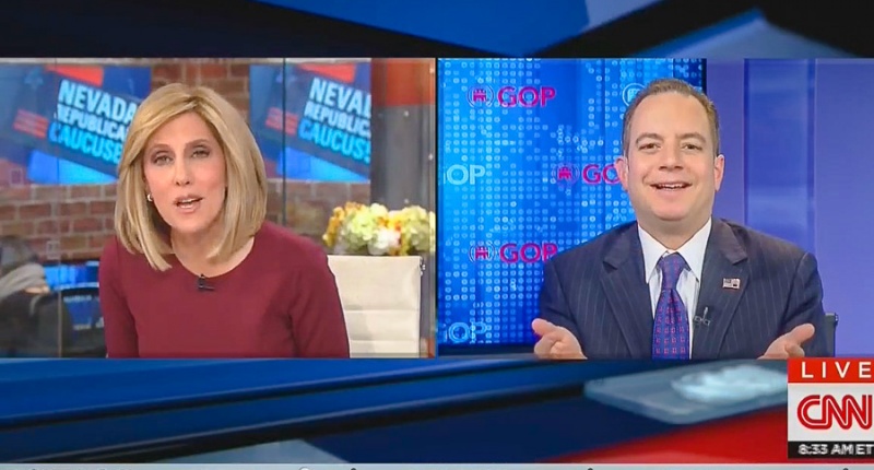 Reince Priebus speaks to CNN's Alisyn Camerota