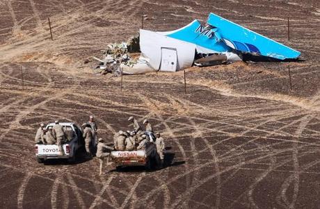 Egypt admits Russian plane that crashed in Sinai was downed by bomb