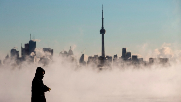 Cold weather in Toronto on Feb. 13 2016