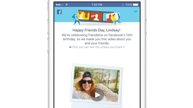 Facebook celebrates its 12th birthday with personalised videos for its users