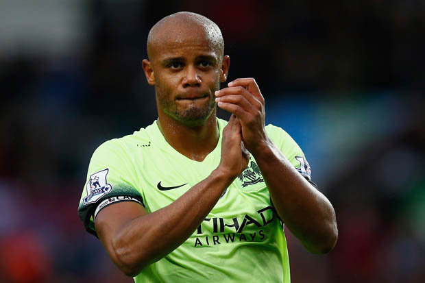 GETTY    
     SKIPPER Vincent Kompany