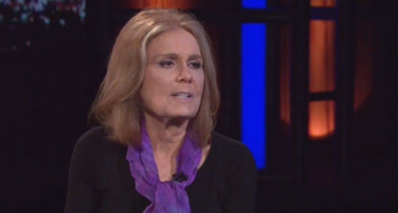 Feminist Gloria Steinem on Real Time- HBO screenshot