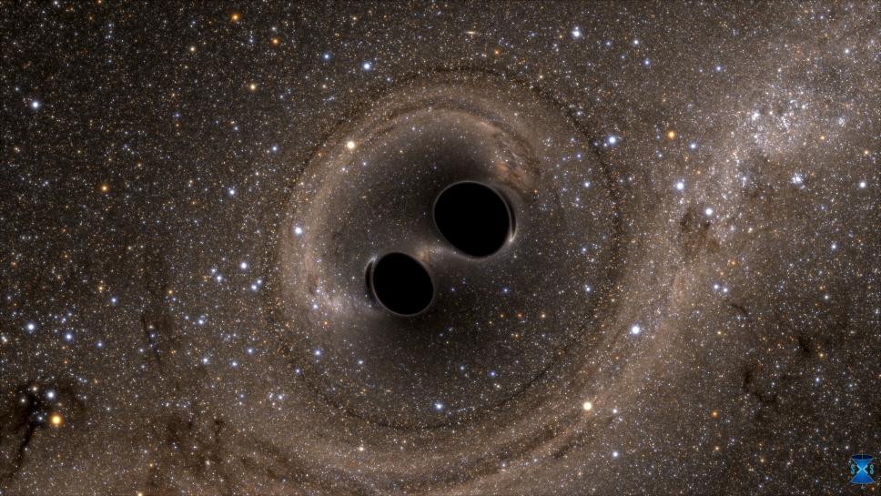 Gravitational waves detected from two merging Black Holes