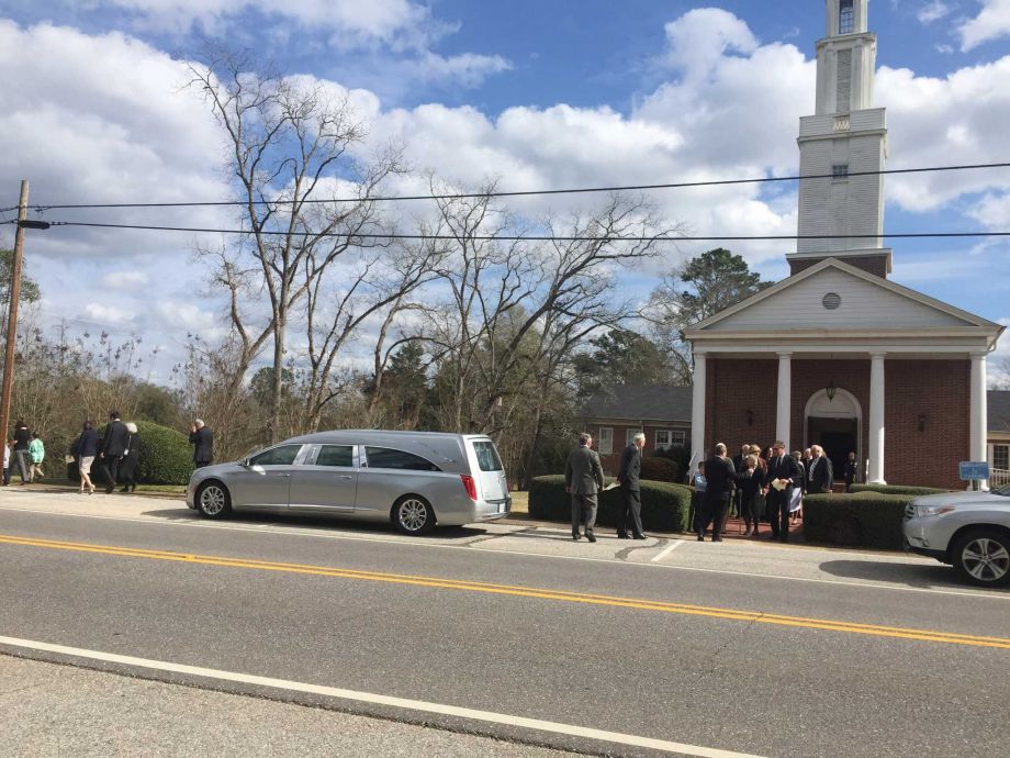 Friends and family of author Harper Lee bid the author farewell Saturday at the First United Methodist Church in Monroeville Ala. at a private funeral service. ﻿Lee the elusive author of best-seller'To Kill a Mockingbird' died Friday according to