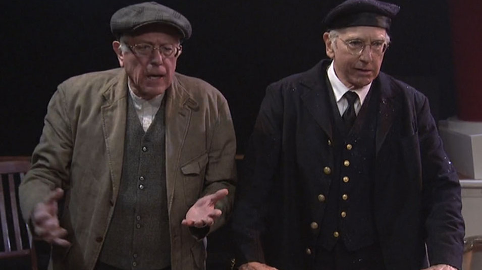 NBC
	Larry David And Bernie Sanders Did Impressions Of Each Other On 'SNL&#039 – Watch							By Mark Beaumont			8th February 2016