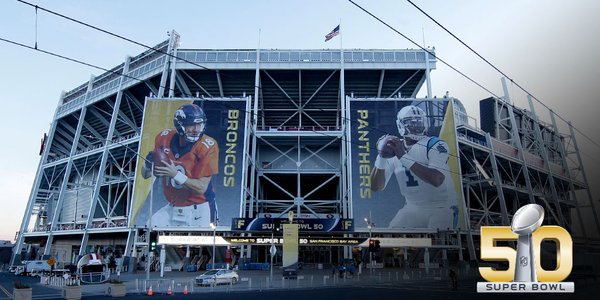 Security heavy and visible around Super Bowl