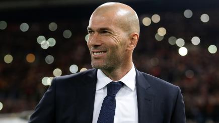 Zinedine Zidane praised his Real Madrid side for their performance in the Champions League victory over Roma